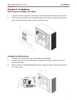 Предварительный просмотр 4 страницы Rosewill ATX COMPUTER CASE R7439K User Manual