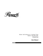 Preview for 1 page of Rosewill BLACK GOLF RCM-8164 User Manual