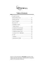 Preview for 2 page of Rosewill Cullinan MZ Quick User Manual