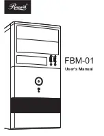 Preview for 1 page of Rosewill FBM-01 User Manual