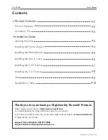 Preview for 2 page of Rosewill FBM-05 User Manual