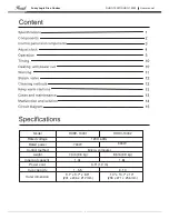 Предварительный просмотр 2 страницы Rosewill Fuzzy Logic RHRC-13001 User Manual