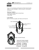 Preview for 2 page of Rosewill Jet RGM-300 User Manual