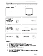 Preview for 6 page of Rosewill LAD6019AB4 User Manual