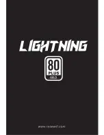 Rosewill LIGHTNING-800 User Manual предпросмотр