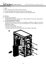 Preview for 12 page of Rosewill METEOR XR Series Quick User Manual