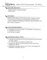 Preview for 4 page of Rosewill NEBULA GX50 User Manual