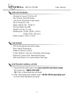 Preview for 4 page of Rosewill NEON K75 RGB series User Manual