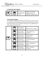 Preview for 8 page of Rosewill NEON K75 RGB series User Manual