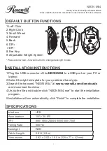 Preview for 1 page of Rosewill NEON M54 Instruction Manual