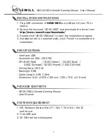 Preview for 2 page of Rosewill NEON M59 User Manual