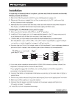 Предварительный просмотр 6 страницы Rosewill PHOTON 550 User Manual