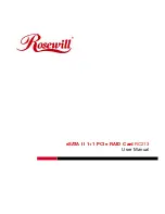 Preview for 1 page of Rosewill RC-213 User Manual