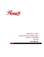 Preview for 1 page of Rosewill RC-223 User Manual