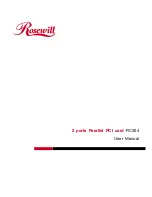 Preview for 1 page of Rosewill RC-304 User Manual