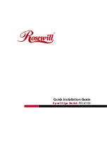 Предварительный просмотр 1 страницы Rosewill RC-410X Quick Installation Manual