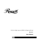 Preview for 1 page of Rosewill RC-611 User Manual