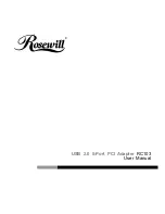 Rosewill RC103 User Manual предпросмотр