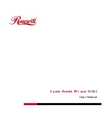 Предварительный просмотр 1 страницы Rosewill RC304 User Manual