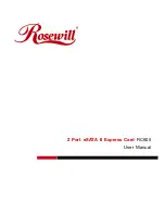 Rosewill RC605 User Manual preview