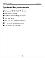 Предварительный просмотр 4 страницы Rosewill RCM-3201V User Manual