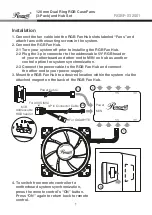 Preview for 2 page of Rosewill RGBF-S12001 User Manual