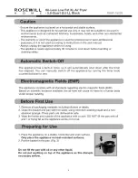 Preview for 4 page of Rosewill RHAF-16003 User Manual