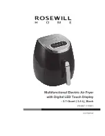 Rosewill RHAF-17001 User Manual preview