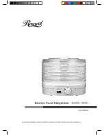 Предварительный просмотр 1 страницы Rosewill RHFD-15001 User Manual