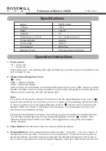 Preview for 6 page of Rosewill RHPB-18001 User Manual