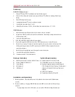 Preview for 4 page of Rosewill RHRC-11002 User Manual