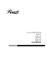 Предварительный просмотр 1 страницы Rosewill RHUB-310B User Manual