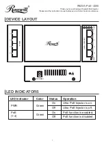 Rosewill RNWA-PoE-4065 Instruction Manual предпросмотр