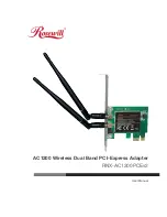 Preview for 1 page of Rosewill RNX-AC1200PCEv2 User Manual