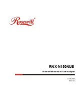 Preview for 1 page of Rosewill RNX-N150 Manual