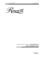 Предварительный просмотр 1 страницы Rosewill RNX-N250PC2 Quick Installation Manual