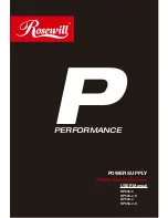 Rosewill RP500-2 User Manual предпросмотр