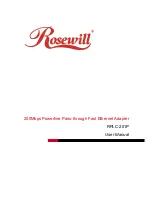 Предварительный просмотр 1 страницы Rosewill RPLC-201P User Manual