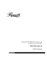 Preview for 1 page of Rosewill RSV-SATA-Cage-34 User Manual