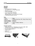 Preview for 2 page of Rosewill RX-C202 User Manual