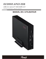 Preview for 1 page of Rosewill RX200R-APU3-25B User Manual