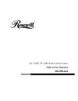 Preview for 1 page of Rosewill RX25-AT-SC-BLK/SLV User Manual