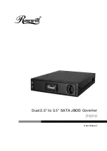 Preview for 1 page of Rosewill RX310 User Manual