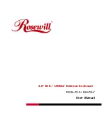 Preview for 1 page of Rosewill RX35-AT-IU BLK User Manual