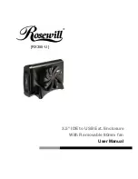 Rosewill RX355-U User Manual preview