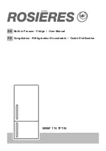 Preview for 1 page of ROSIERES BRBF 174 TFT/N User Manual