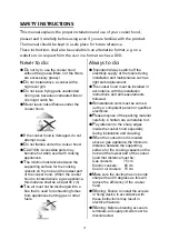 Preview for 4 page of ROSIERES CBT6130/3X Instruction Manual