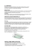 Preview for 72 page of ROSIERES CBT6130/3X Instruction Manual