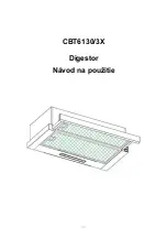 Preview for 112 page of ROSIERES CBT6130/3X Instruction Manual