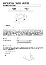 Preview for 7 page of ROSIERES PCDVF11CPN Use And Maintenance Manual